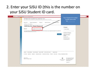 Sjsu Student Id Card